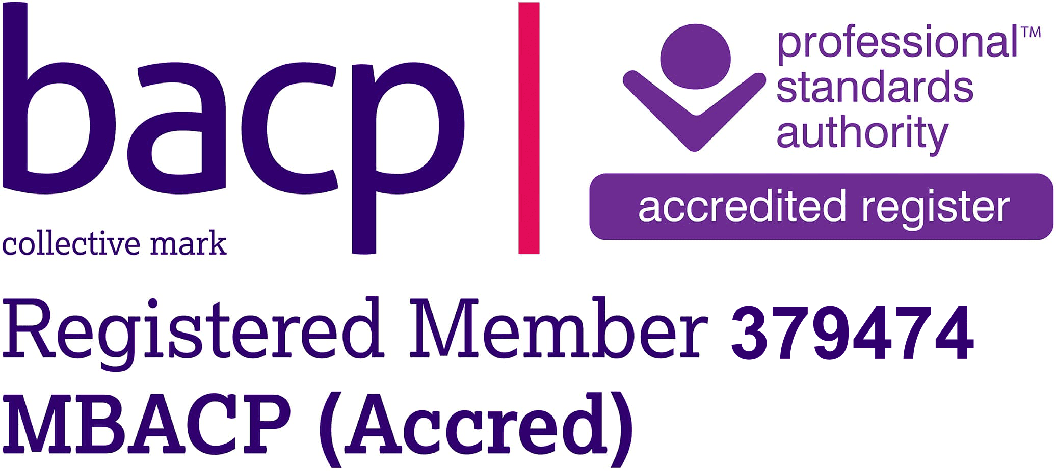 Fiona's BACP Accreditation